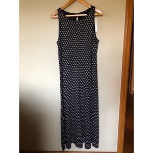 Ann Taylor Sleeveless Summer Dress L